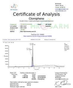 Alternative view of CLOMID / CLOMIPHENE CITRATE 50MG/ML LIQUID