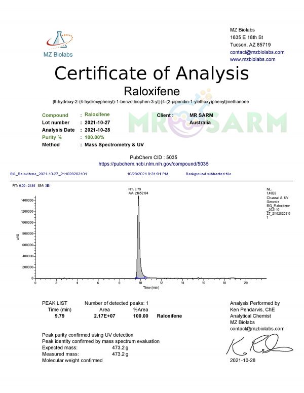RALOXIFENE - 60MG/ML LIQUID - Image 2