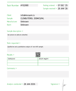 Alternative view of CLEN - CLENBUTEROL 200MCG