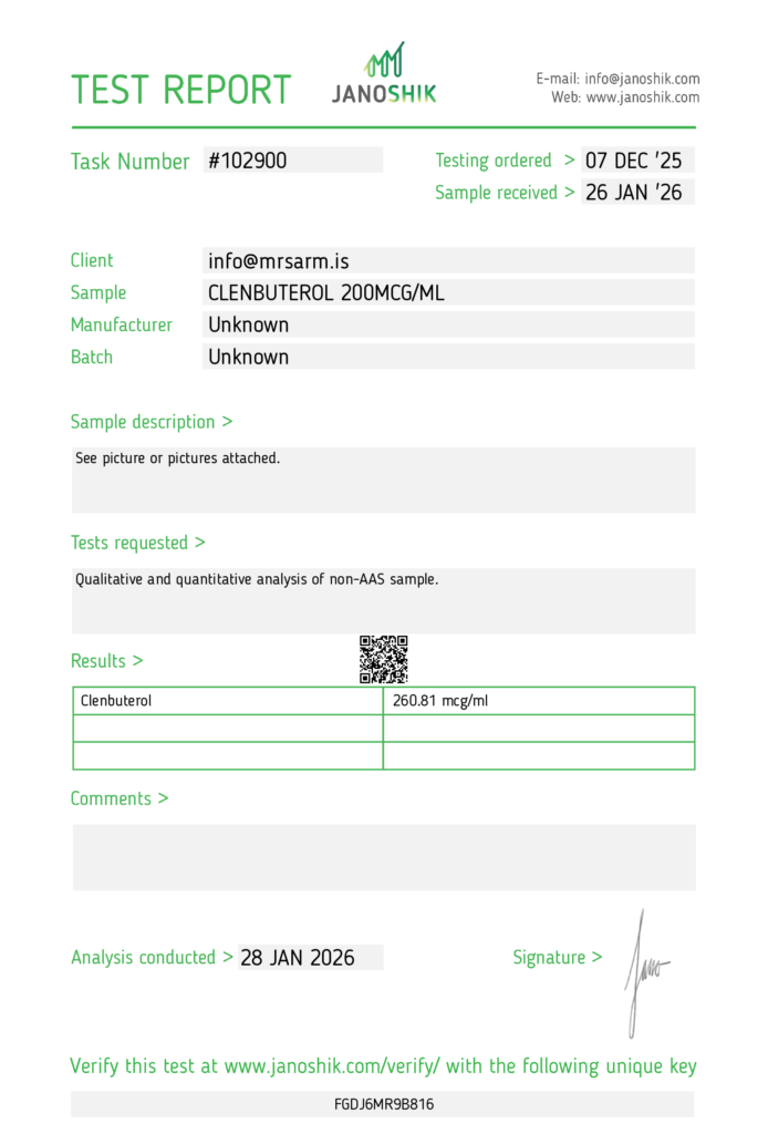 mr sarm australia clen 1