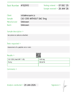 PEPTIDES 25 mr sarm australia cjcwithoutdac