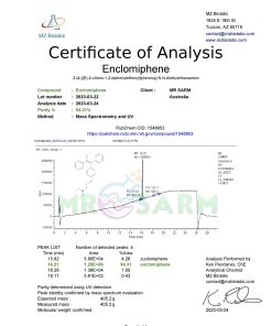 Alternative view of ENCLOMIPHENE - 25MG/ML LIQUID