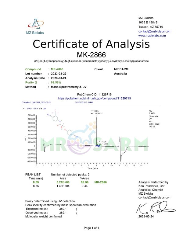 MK-2866 - OSTARINE - Image 2