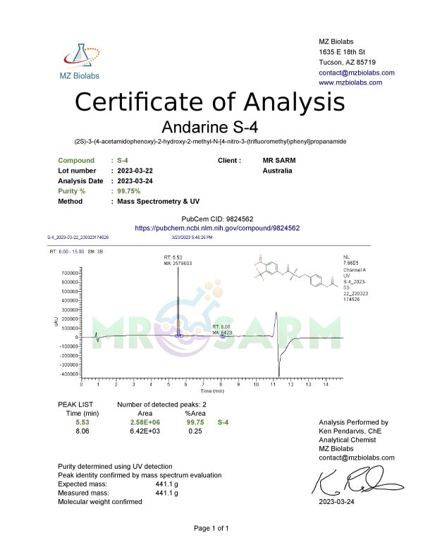 S4 - ANDARINE - Image 2