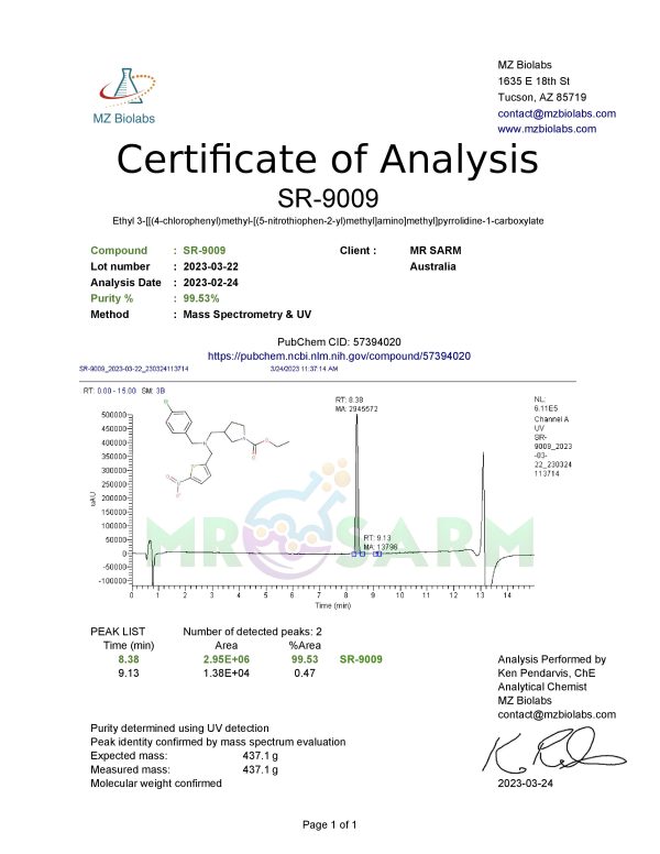 SR9009 - STENABOLIC - Image 2