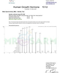 mr sarm australia COA HGH 10IU 2024 10 28 page 002