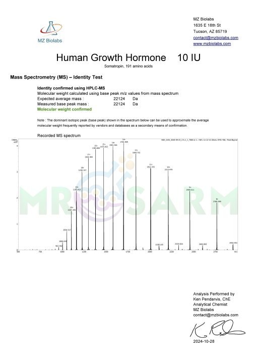 HGH - SOMATROPIN 10IU X 10 VIALS - Image 2